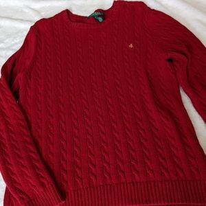 Lauren Ralph Lauren Red Sweater